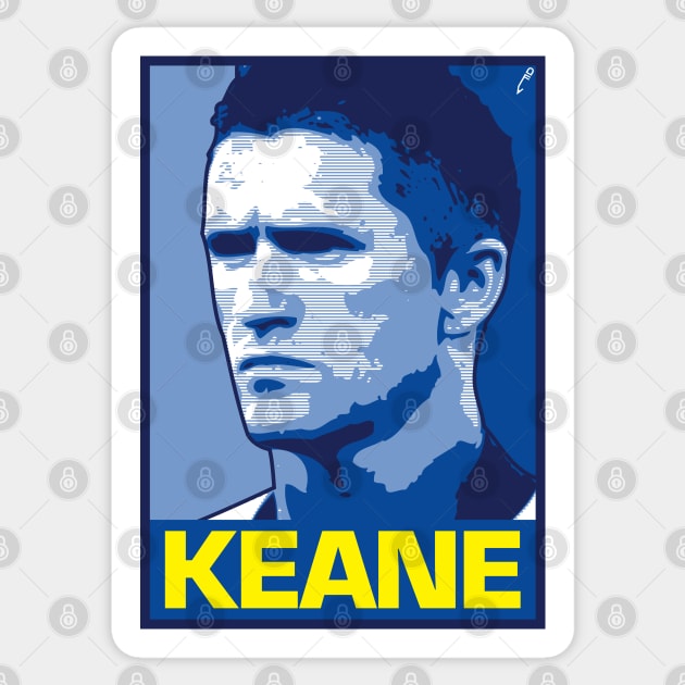 Keane Sticker by DAFTFISH